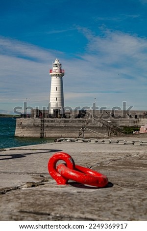 donaghadee lighthouse, ards penninsula, county down, northern ireland