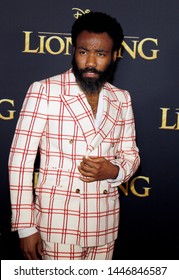 Donald Glover At The World Premiere Of 'The Lion King' Held At The Dolby Theatre In Hollywood, USA On July 9, 2019.