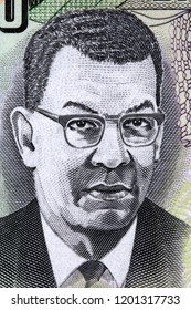 Donald Sangster Portrait From Jamaican Money 
