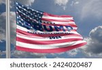 Donald Trump 2024 presidential campaign flag
