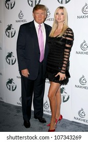 Donald Trump And Ivanka Trump  At A Party To Introduce The Trump Tower Dubai. The Tar Estate, Bel Air, CA. 08-23-08