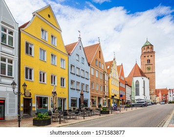 Donauworth, Germany. Picturesque town on the Romantic Road route.