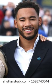 DONCASTER RACECOURSE, SOUTH YORKSHIRE, UK : 12 SEPTEMBER 2019 : TV Presenter And 2018 Love Island Contestant Josh Denzel At Doncaster Races