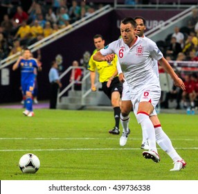 DONETSK, 19 June 2012 - John Terry (England) During A UEFA EURO 2012 Match Against At The Donbass Arena In Donetsk, Ukraine.