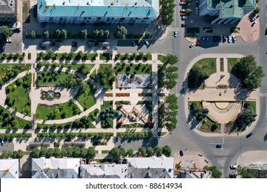 Donetsk City - Aerial View.