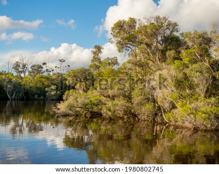 The Donnelly River flowing through the D'Entrecasteaux National Park in Western Australia.