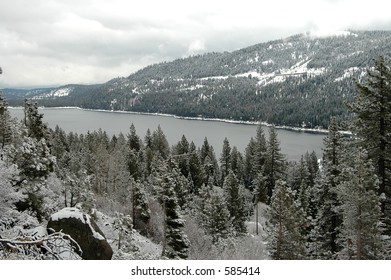 Donner Pass In Winter