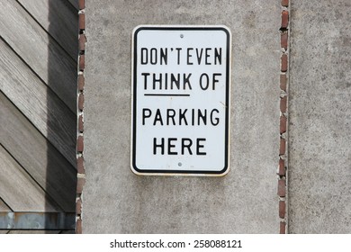 Don't Park Here Images, Stock Photos & Vectors 