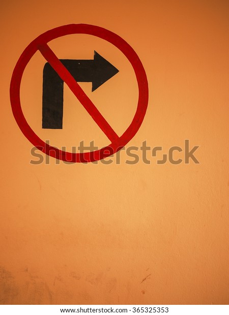 Don't turn
right
