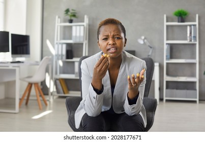 I don't understand what you are talking about. Puzzled woman having conversation, gesticulating with grimace of confusion, frowning, trying to get complicated explanation, struggling to find solution - Shutterstock ID 2028177671
