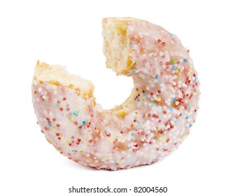 donut glaze on a white background