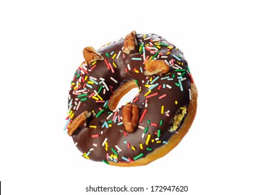 donut with nuts