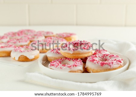 Similar – Image, Stock Photo cookie plates Food Dough