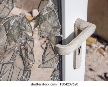 Door After A Burglary