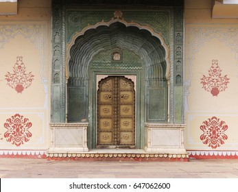 Door Of Amber Fort Jaipur