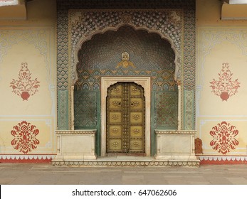 Door Of Amber Fort Jaipur