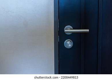 ฺBlack Door To The Condo Room In My Room.