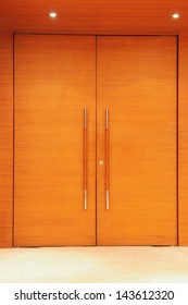 Door To A Conference Room