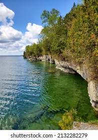 Door County Bluff During Summer