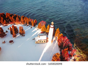 Door County Wisconsin In Winter