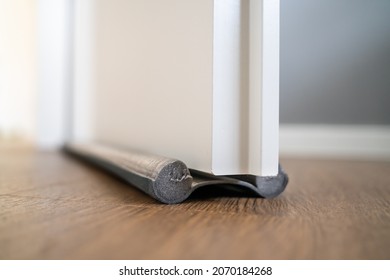 Door Draft Stopper Or Excluder. Stop Cold Air - Shutterstock ID 2070184268