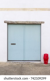 Door and Fire hydrant