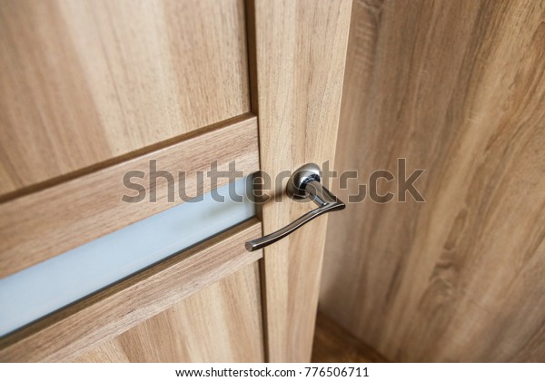 Door Handle Interior Knob Closeup Elements Stock Photo Edit