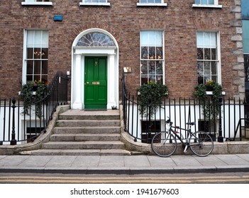 the door to a house in Dublin - Powered by Shutterstock