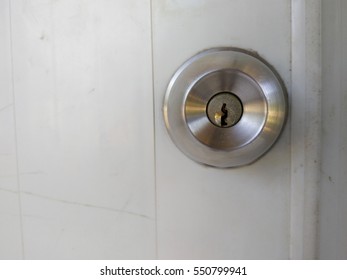 Peephole On Pvc Door