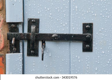 Door Latch Close Up