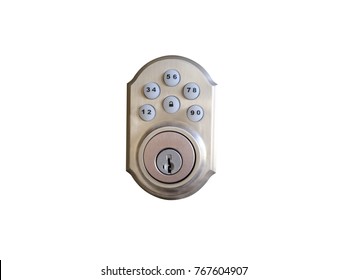 Door Lock - Home Security System on white background