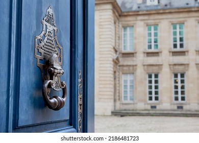 Door Of A Mansion In Bordeaux France