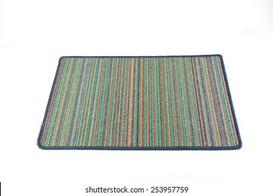 Door Mat Isolated On White Background