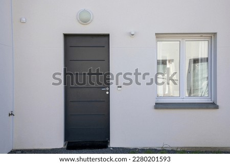 Similar – Foto Bild Hausfassade mit Fenstern 2