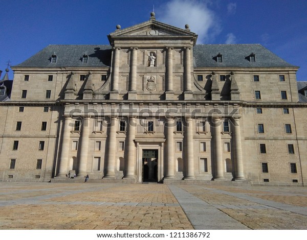 Door Monastery El Escorial San Lorenzo Stock Photo Edit Now