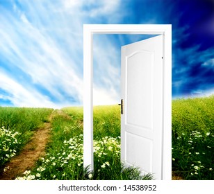 Door To New World. Colourful, Bright, Great Quality.