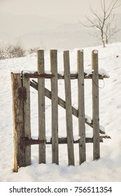 Door To Nowhere, Door In The Middle Of The Carpathian Mountains