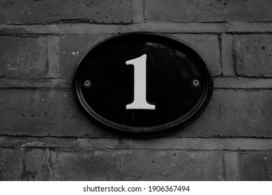 Door Number One - 1 Sign