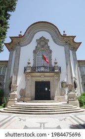 door of the Portuguese consulate in the city of Seville. Former Portuguese pavilion at the 1929 exposition