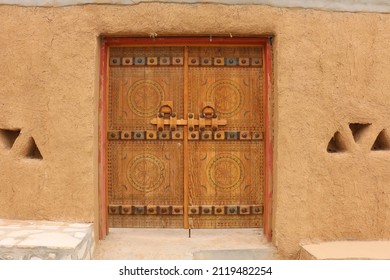 Door In Traditional City Riyadh