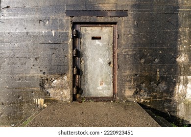 door of a WWII bunker