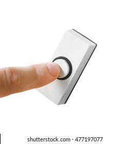 Doorbell Ringing Isolated