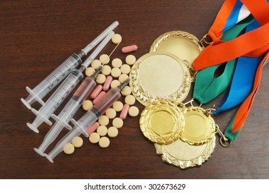 Doping In Sport Concept