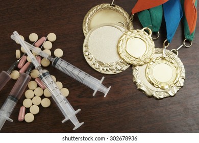 Doping In Sport Concept