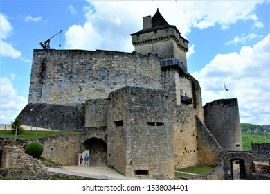 Dordognese castle of Castelnaud la Chapelle - Shutterstock ID 1538034401