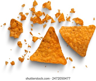 A doritos in isolated and white background 
