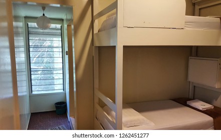 Dorm Room For Budget Travellers And Backpackers.