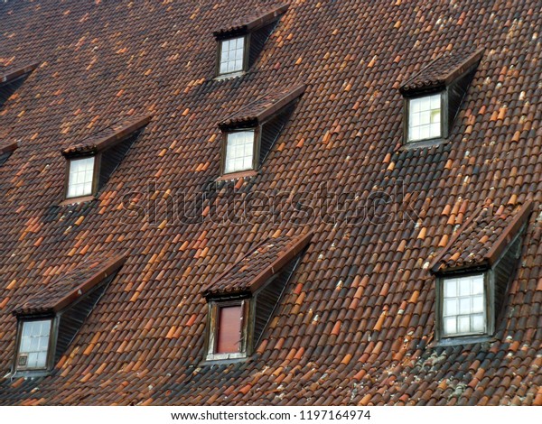 Dormer Windows On Roof Wielki Building Stock Photo Edit Now