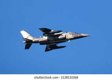 Dornier Alpha Jet A military plane of the Royal Canadian Air Force. Halifax, Canada. September, 2021