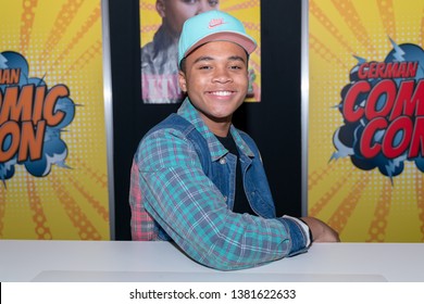 DORTMUND, GERMANY - April 14th 2019: Chosen Jacobs (*2001, American Actor) At German Comic Con Dortmund Spring Edition, A Two Day Fan Convention